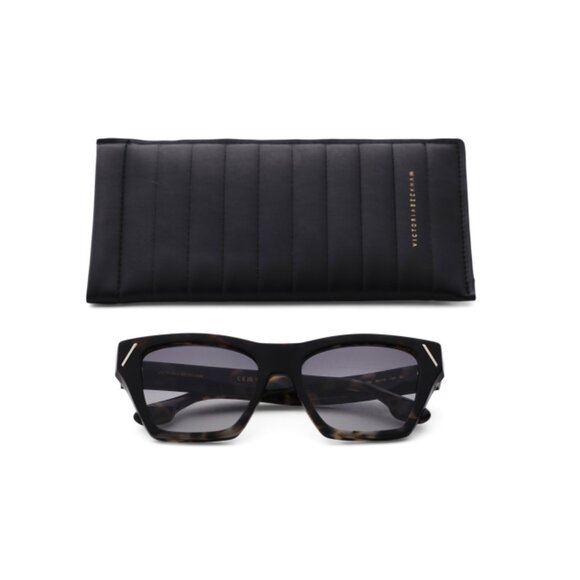 VICTORIA BECKHAM Grey 55mm Square Sunglasses - Picture 1 of 2